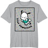 image:imagePochacco Stay Pawsitive Positive Good Energy Fun Vibes TShirtHeather Grey