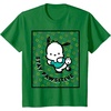 image:imagePochacco Stay Pawsitive Positive Good Energy Fun Vibes TShirtKelly Green