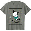 image:imagePochacco Stay Pawsitive Positive Good Energy Fun Vibes TShirtOlive Heather