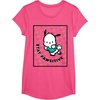 image:imagePochacco Stay Pawsitive Positive Good Energy Fun Vibes TShirtPink Heather