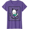 image:imagePochacco Stay Pawsitive Positive Good Energy Fun Vibes TShirtPurple Heather