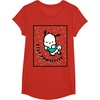 image:imagePochacco Stay Pawsitive Positive Good Energy Fun Vibes TShirtRed