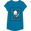image:imagePochacco Stay Pawsitive Positive Good Energy Fun Vibes TShirtSapphire Blue