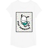 image:imagePochacco Stay Pawsitive Positive Good Energy Fun Vibes TShirtWhite