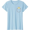 image:imagePompompurin Chest Pocket TShirtBaby Blue