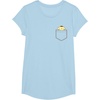 image:imagePompompurin Chest Pocket TShirtBaby Blue
