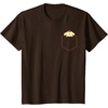 image:imagePompompurin Chest Pocket TShirtBrown