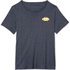 image:imagePompompurin Chest Pocket TShirtHeather Blue