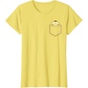 image:imagePompompurin Chest Pocket TShirtLemon Yellow