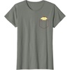 image:imagePompompurin Chest Pocket TShirtOlive Heather