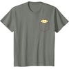 image:imagePompompurin Chest Pocket TShirtOlive Heather