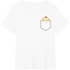 image:imagePompompurin Chest Pocket TShirtWhite