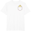 image:imagePompompurin Chest Pocket TShirtWhite