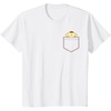 image:imagePompompurin Chest Pocket TShirtWhite