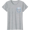 image:imageSANRIO Cinnamoroll Chest Pocket TShirt  UnisexAdults and Kids  White  Short Sleeve  Classic Fit  Cotton Polyester  Machine Wash  SmallHeather Grey