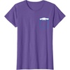 image:imageSANRIO Cinnamoroll Chest Pocket TShirt  UnisexAdults and Kids  White  Short Sleeve  Classic Fit  Cotton Polyester  Machine Wash  SmallPurple Heather