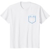 image:imageSANRIO Cinnamoroll Chest Pocket TShirt  UnisexAdults and Kids  White  Short Sleeve  Classic Fit  Cotton Polyester  Machine Wash  SmallWhite