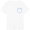 image:imageSANRIO Cinnamoroll Chest Pocket TShirt  UnisexAdults and Kids  White  Short Sleeve  Classic Fit  Cotton Polyester  Machine Wash  SmallWhite