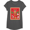 image:imageSANRIO Hello Kitty and Friends Happy Lunar New Year TShirtAsphalt Grey