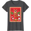 image:imageSANRIO Hello Kitty and Friends Happy Lunar New Year TShirtDark Heather Grey