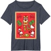 image:imageSANRIO Hello Kitty and Friends Happy Lunar New Year TShirtHeather Blue