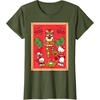 image:imageSANRIO Hello Kitty and Friends Happy Lunar New Year TShirtOlive Green