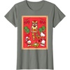 image:imageSANRIO Hello Kitty and Friends Happy Lunar New Year TShirtOlive Heather
