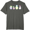 image:imageSanrio Hello Kitty Keroppi My Melody Pompompurin Easter Eggs TShirtAsphalt Grey