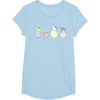 image:imageSanrio Hello Kitty Keroppi My Melody Pompompurin Easter Eggs TShirtBaby Blue