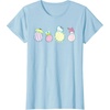 image:imageSanrio Hello Kitty Keroppi My Melody Pompompurin Easter Eggs TShirtBaby Blue