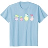 image:imageSanrio Hello Kitty Keroppi My Melody Pompompurin Easter Eggs TShirtBaby Blue
