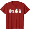 image:imageSanrio Hello Kitty Keroppi My Melody Pompompurin Easter Eggs TShirtCranberry Red
