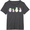 image:imageSanrio Hello Kitty Keroppi My Melody Pompompurin Easter Eggs TShirtDark Heather Grey