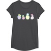 image:imageSanrio Hello Kitty Keroppi My Melody Pompompurin Easter Eggs TShirtDark Heather Grey