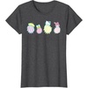 image:imageSanrio Hello Kitty Keroppi My Melody Pompompurin Easter Eggs TShirtDark Heather Grey