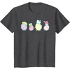 image:imageSanrio Hello Kitty Keroppi My Melody Pompompurin Easter Eggs TShirtDark Heather Grey