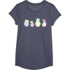 image:imageSanrio Hello Kitty Keroppi My Melody Pompompurin Easter Eggs TShirtHeather Blue