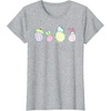 image:imageSanrio Hello Kitty Keroppi My Melody Pompompurin Easter Eggs TShirtHeather Grey