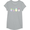 image:imageSanrio Hello Kitty Keroppi My Melody Pompompurin Easter Eggs TShirtHeather Grey