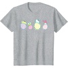 image:imageSanrio Hello Kitty Keroppi My Melody Pompompurin Easter Eggs TShirtHeather Grey