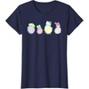image:imageSanrio Hello Kitty Keroppi My Melody Pompompurin Easter Eggs TShirtNavy Blue