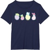 image:imageSanrio Hello Kitty Keroppi My Melody Pompompurin Easter Eggs TShirtNavy Blue