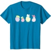 image:imageSanrio Hello Kitty Keroppi My Melody Pompompurin Easter Eggs TShirtSapphire Blue