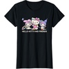 image:imageSanrio Hello Kitty and Friends Flower Crowns TShirt Small BlackBlack