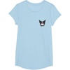 image:imageSanrio Kuromi Front and Back Logo Tee Shirt TShirtBaby Blue