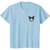 image:imageSanrio Kuromi Front and Back Logo Tee Shirt TShirtBaby Blue