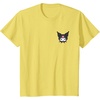image:imageSanrio Kuromi Front and Back Logo Tee Shirt TShirtLemon Yellow