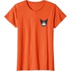 image:imageSanrio Kuromi Front and Back Logo Tee Shirt TShirtOrange