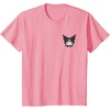 image:imageSanrio Kuromi Front and Back Logo Tee Shirt TShirtPink