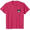 image:imageSanrio Kuromi Front and Back Logo Tee Shirt TShirtRed Heather
